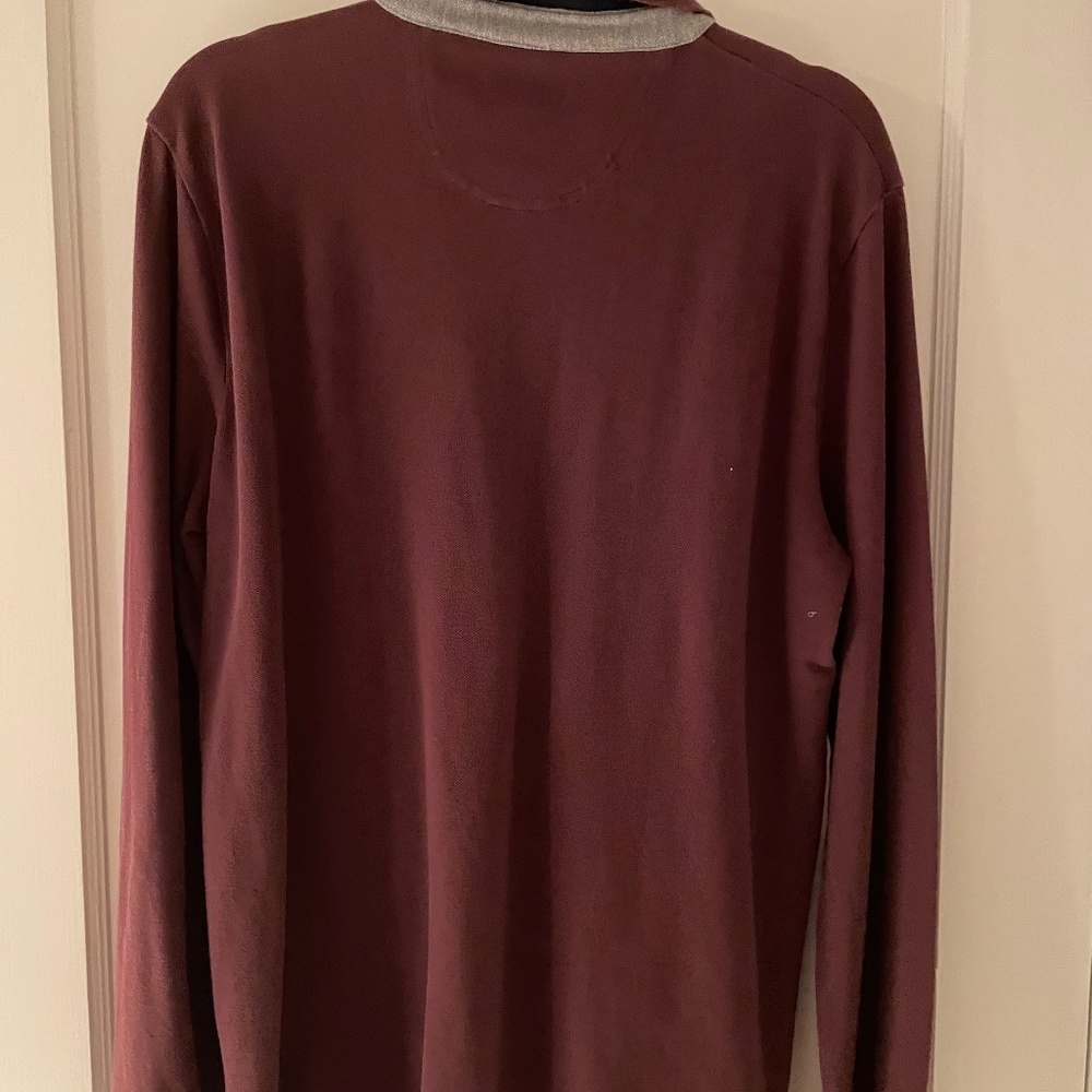 Long sleeve polo shirt